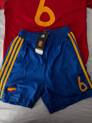 Camiseta España Iniesta Talla XS, para 6-7 años