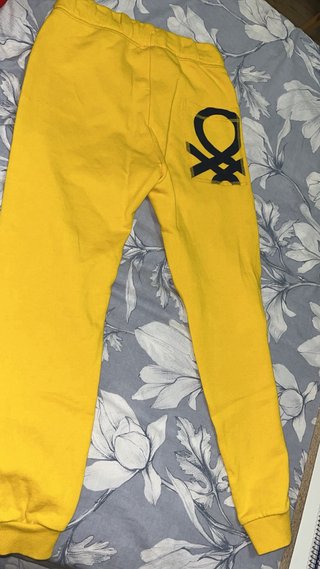 Chándal United Colors of Benetton Amarillo