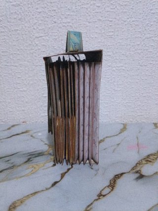 Álbum de scrapbooking vintage