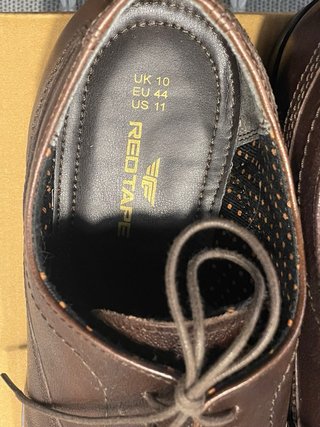 Zapatos de piel marrones Talla 44