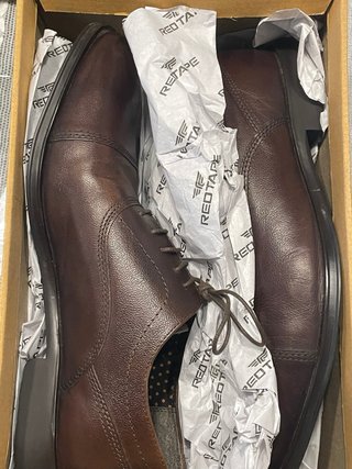 Zapatos de piel marrones Talla 44