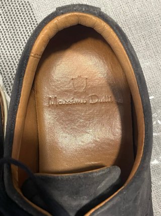 Zapatos de piel marrones Talla 44