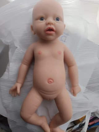 Bebé Reborn Silicona 38cm