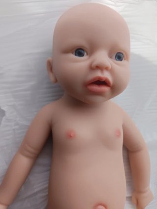 Bebé Reborn Silicona 38cm