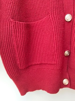 Cárdigan Lefties Burdeos Mujer - Talla M