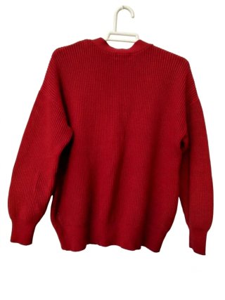 Cárdigan Lefties Burdeos Mujer - Talla M