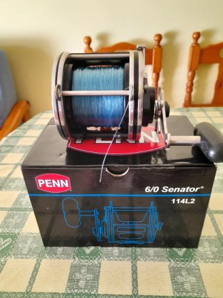 Carrete Penn Senator 6/0 114L2 Nuevo Caja