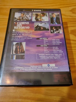 DVD Camino sin retorno