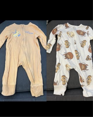 Lote de pijamas niño 6 a 9 meses otoño invierno