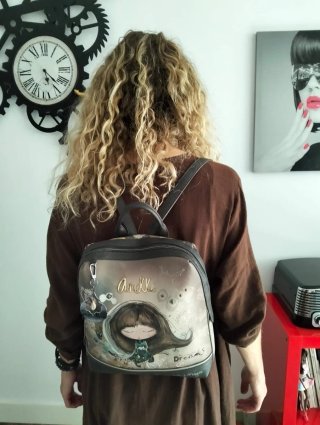 Mochila Anekke con llavero