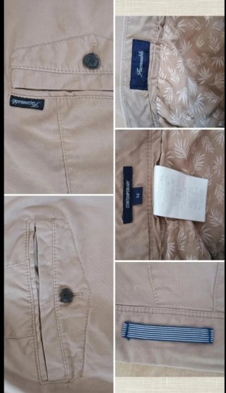 Pantalón chino Façonnable beige / caqui - Talla 52