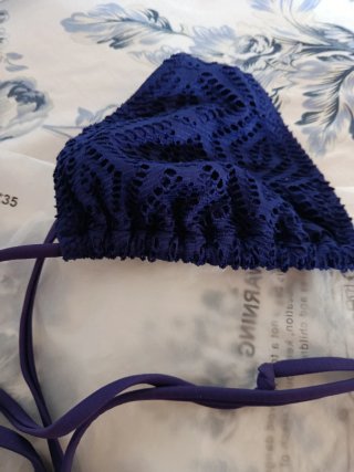 Bikini Crochet Azul/Morado