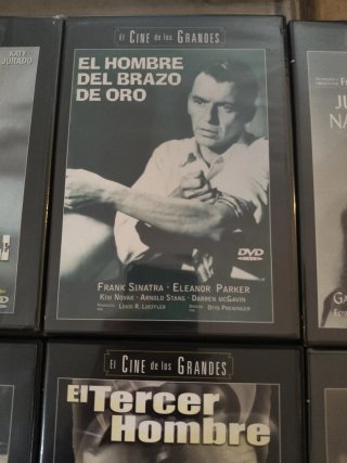 8 DVDs Cine Clásico (Español/Inglés)