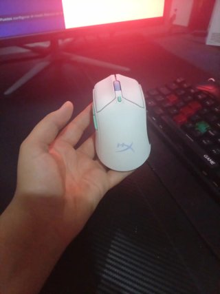 Ratón HyperX rosa