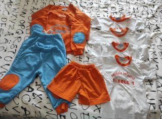 Uniformes Escolares Parrulos Talla 1. Lote