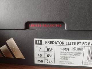 Adidas Predator Elite FT FG Talla 40 Caja y bolsa