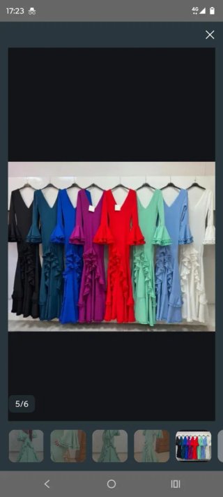 Traje Flamenca Azul petróleo TODAS LAS TALLAS