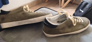 Zapatillas Golden Goose Superstar Verde/Beige