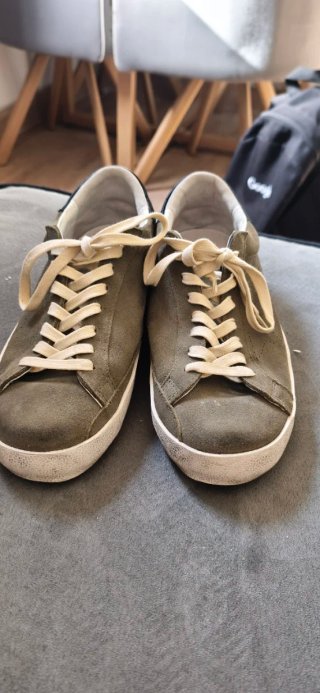 Zapatillas Golden Goose Superstar Verde/Beige