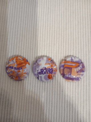 3 Chapas Cava Colección Jaume Serra