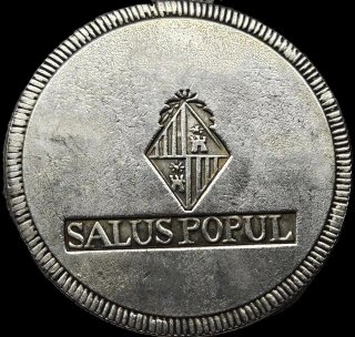 Moneda 1821 30 SOUS
