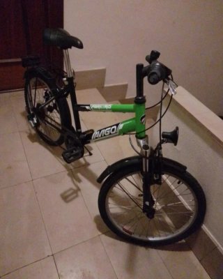 Bicicleta Avigo Infantil Verde