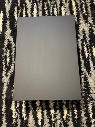 Mesa auxiliar salón negra antracita