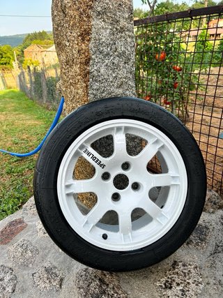 Llantas Speedline PTS 4x108 + NANKANG NS-2R