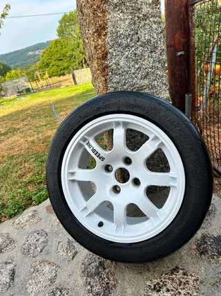 Llantas Speedline PTS 4x108 + NANKANG NS-2R