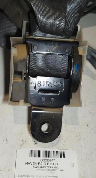 Cinturón mitsubishi tk520en134 montero 2.8 td 6977