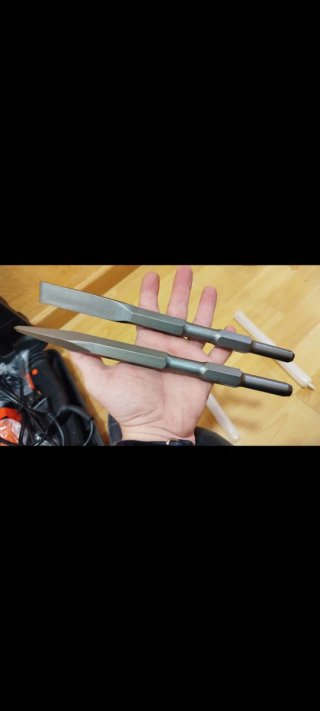 NUEVO! Martillo demoledor 1400W SDS con cinceles