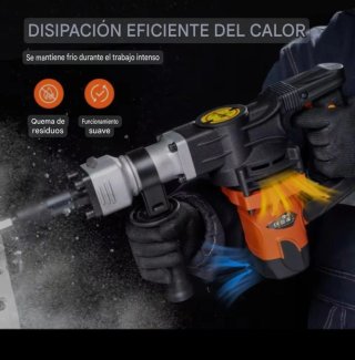 NUEVO! Martillo demoledor 1400W SDS con cinceles