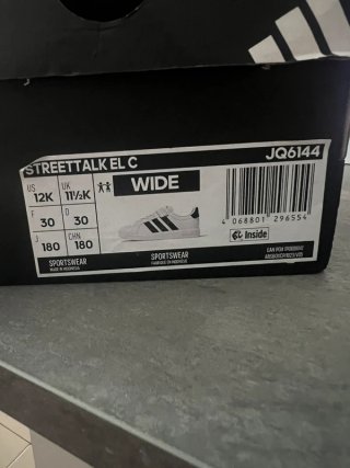 Zapatillas Adidas Blancas y Negras Originales