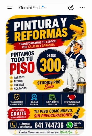 Servicio de Pintura y Reformas