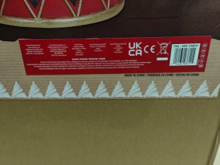 Cascanueces Navideño con Música y Luces LED
