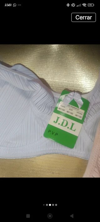 Lote 9 Sujetadores Talla 110D y 110C