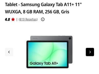Samsung Galaxy Tab A11+ Wifi 256GB
