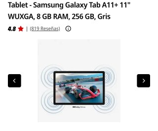 Samsung Galaxy Tab A11+ Wifi 256GB