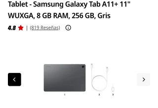 Samsung Galaxy Tab A11+ Wifi 256GB
