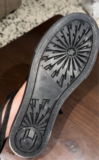 Zapatillas Slipknot Estilo Converse
