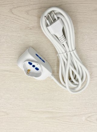 Prolunga elettrica 5 metri 3 prese