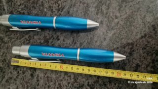 2 Bolígrafos Visanta Azules