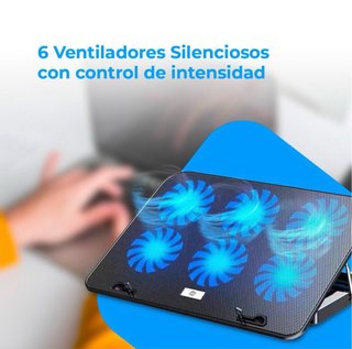 Base Refrigeradora NK Para Portátil Ventiladores