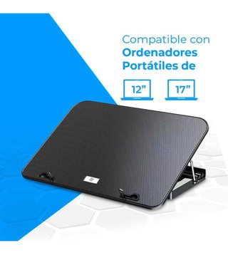Base Refrigeradora NK Para Portátil Ventiladores