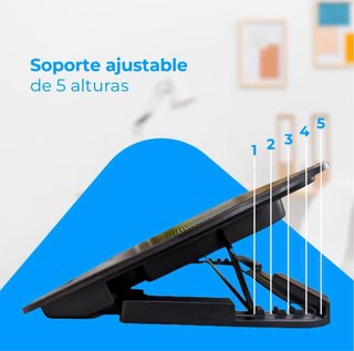 Base Refrigeradora NK Para Portátil Ventiladores