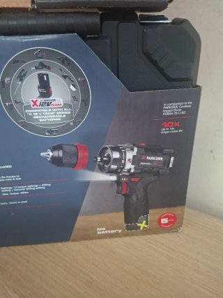 Taladro Parkside 12V Combi Drill 45Nm