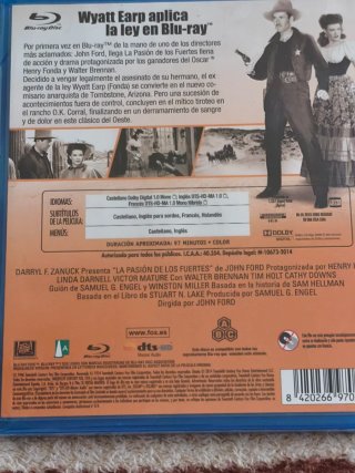 Blu-ray La Pasión de los Fuertes