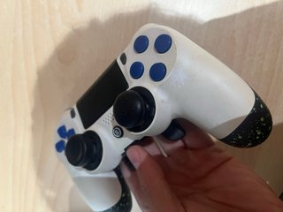 Controller bianco e blu
