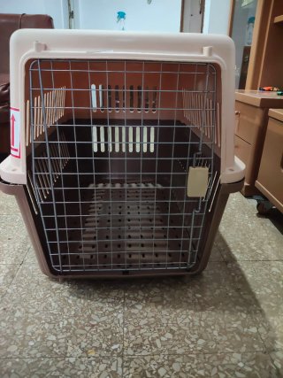 Transportín para Perro Beige y Marrón