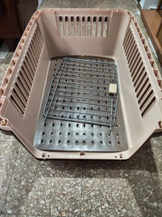 Transportín para Perro Beige y Marrón